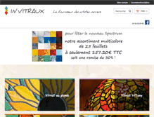 Tablet Screenshot of invitrauxnimes.fr